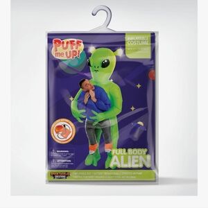 Puff Me Up Inflatable Full Body Alien Costume